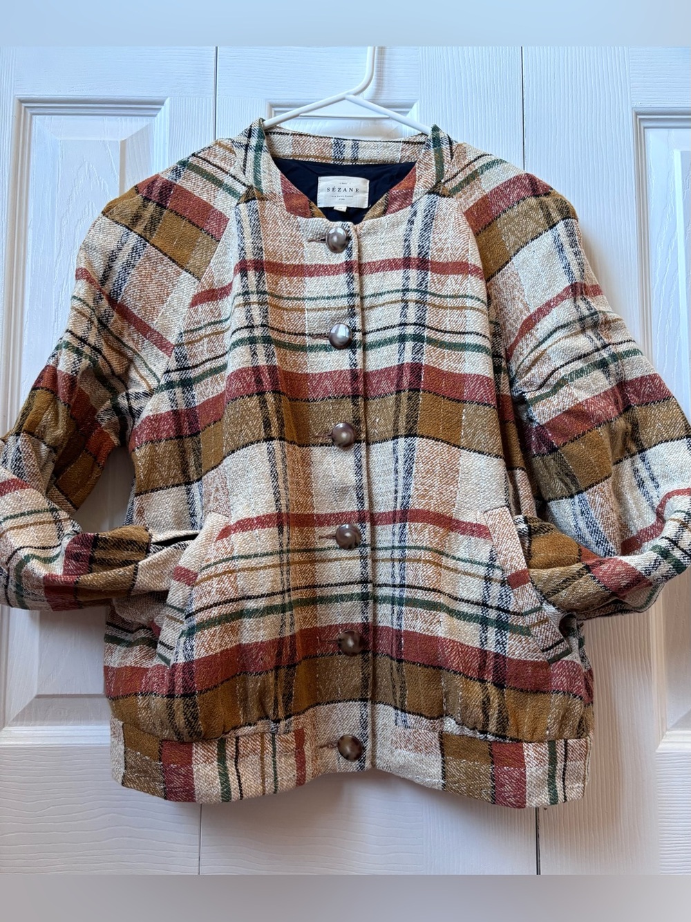 Mike Texan Jacquard Plaid Jacket